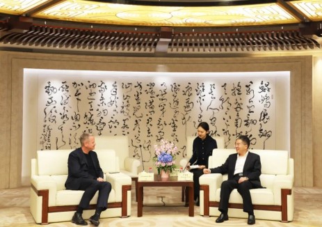 全球甲醇协会首席执行官Alexander Döll一行到访中国天楹座谈交流