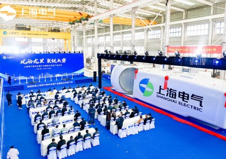 海电气贵州龙里产业园首台机组成功下线