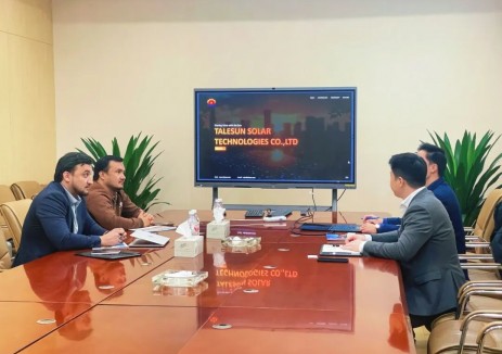 腾晖光伏与乌兹别克AKFA集团高层会晤 敲定500MW光伏项目合作意向 一带一路框架下共拓全球新能源市场