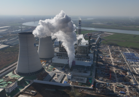 中电建核电公司承建的中煤滁州电厂项目2号机组大机吹管任务圆满告捷