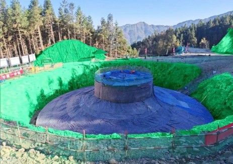 贵州三都羊甲100MW风电项目风机基础首浇顺利完成