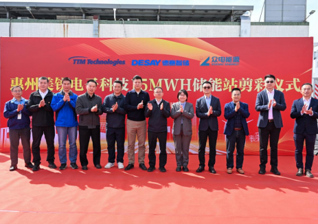 德赛电池护航广东惠州美锐7.25MW/15MWh储能项目正式投运