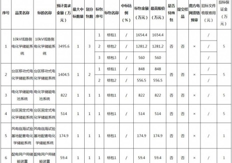 招标 | 6个品类、9个标包!广东电网公司2025年电化学储能系统专项招标