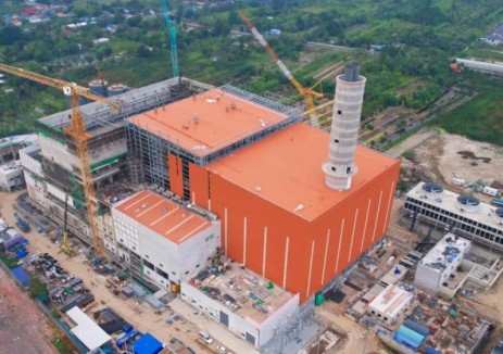 倒送电一次成功！泰国农垦二生活垃圾焚烧发电项目建设迎来新节点