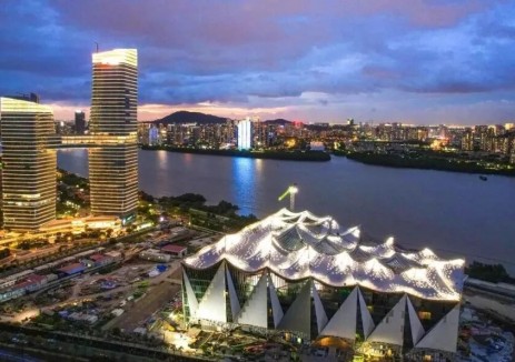 科学之光遇见建筑之能 | 明阳光电玻璃融入湾区地标