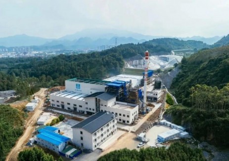 广东乳源县域垃圾焚烧处理设施建设项目竣工