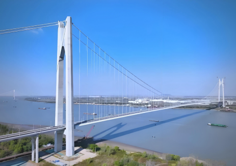 “东海牌”沥青助力南京新生圩长江大桥建设
