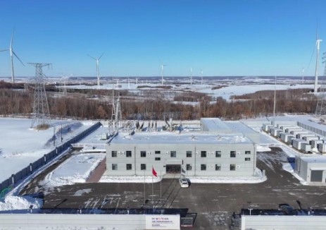 黑龙江省黑河市孙吴县前进200MW风电项目全容量并网发电