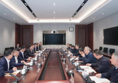 溫樞剛會見明陽智能董事長張傳衛