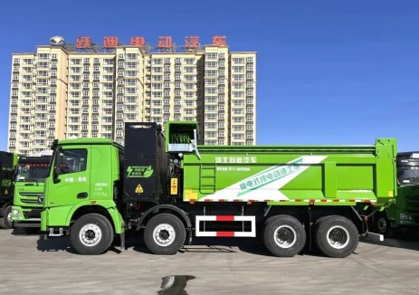 跃迪电动重卡:支持散件/整装出口