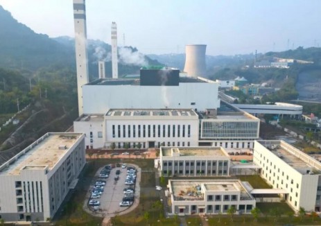 四川泸州垃圾焚烧发电厂扩能工程项目并网发电