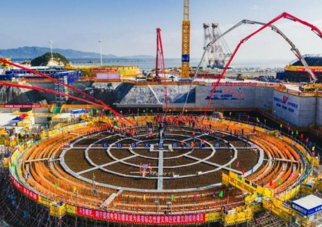 中广核福建宁德核电站6号机组主体工程开工
