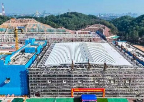 ±500千伏古勞換流站（陽江三山島海上風電柔直工程）建設獲重大突破