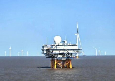 “風”從海上來！我國離岸最遠海上風電項目全容量并網