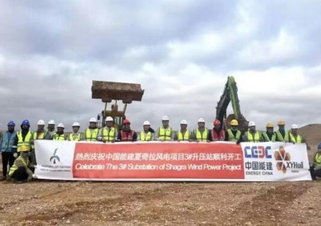 沙特夏奇拉1GW風電項目關鍵設施建設全面展開