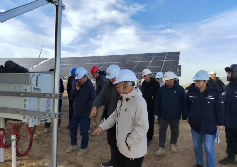 甘肃电投庆阳“东数西算”产业园区绿电聚合试点项目顺利完成并网前质量监督检查