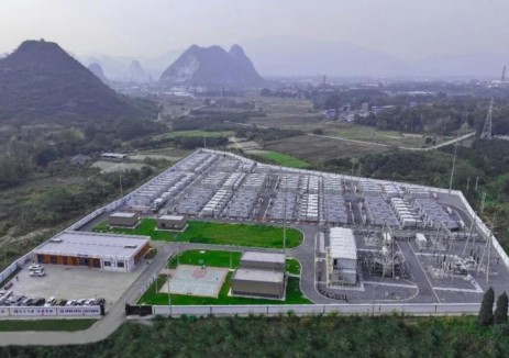 广西首个大型构网独立储能电站成功并网