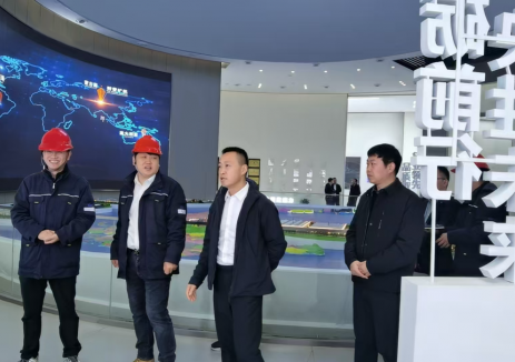 河钢集团舞钢公司总经理卢建光率队走访重型矿山选矿装备领域某标杆企业