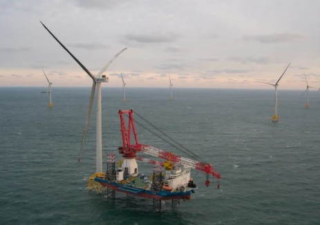 “三航造”華能山東L場址海上風電項目一標段工程主體工程完工