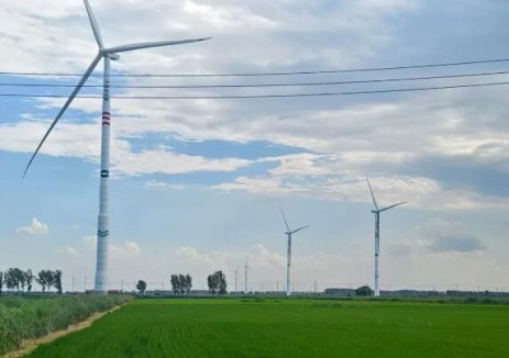 國投天津寶坻八門城風電項目成功并網發電