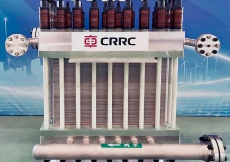 中国中车大标方PEM制氢系统成功下线