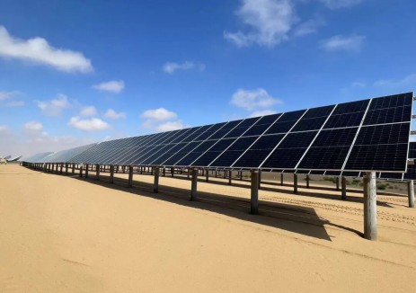 “绿”动蒙西！这个绿能治沙项目并网发电