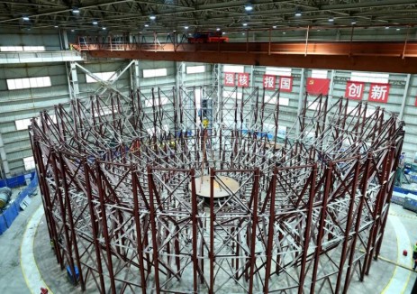 海阳核电三期CV模块拼装工程正式开工