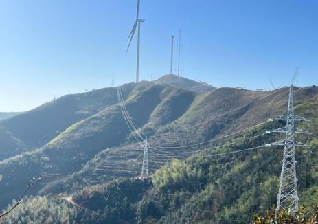 湖南祁东凤仪100兆瓦风电项目首次并网成功