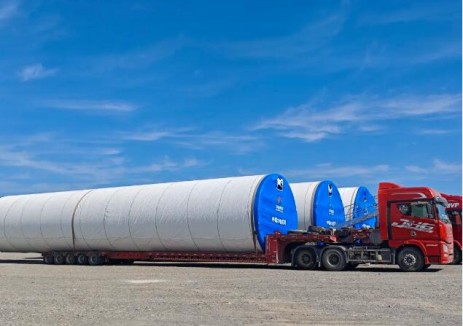 金風國創中心達坂城13萬千瓦風光同場示范項目發貨完成