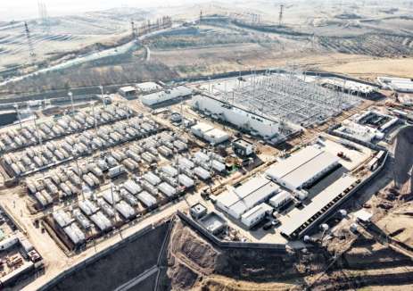 中亚最大电化学储能项目全容量并网