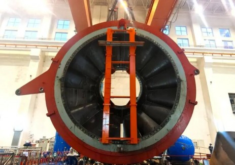 乌金峡水电站2号机组A级检修进入核心攻坚阶段