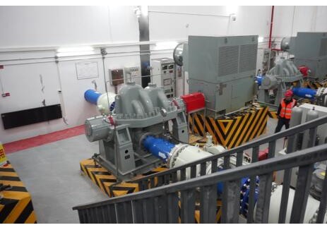 甘肃玉门抽水蓄能电站补水系统顺利供水