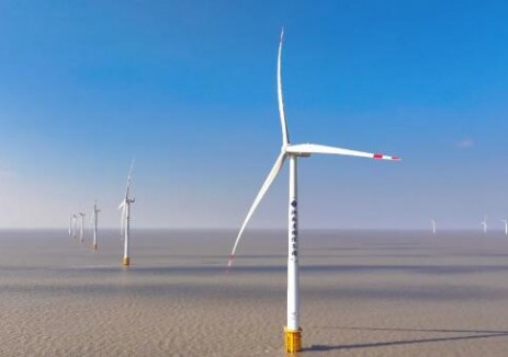 江蘇國信大豐85萬千瓦海上風電項目實現全容量并網