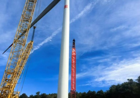 中国能建云南院勘察设计的国内首台高海拔复杂山地10兆瓦风电机组并网投运