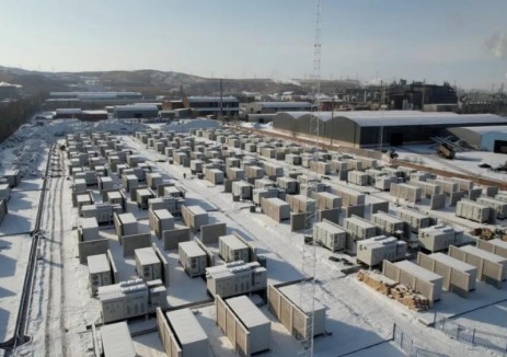 中节能内蒙古察哈尔右翼前旗天皮山200MW/800MWh独立储能项目全容量并网