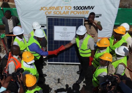 赞比亚奇桑巴二期100兆瓦光伏项目开工建设