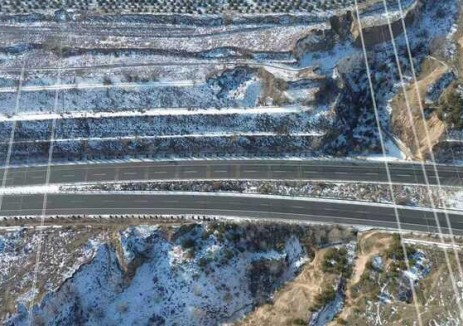 山西忻州线路工程跨越天黎高速拆网收官