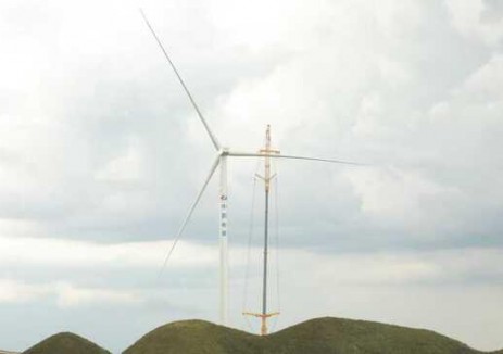 湖南省郴州市桂阳县欧阳海风电场二期项目实现全容量并网发电