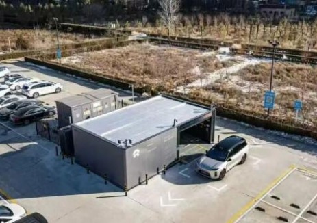蔚来能源换电站于榆林高新区投入运营