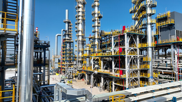 位于江苏省连云港市的可持续航空燃料生产基地 位于江苏省连云港市的可持续航空燃料生产基地