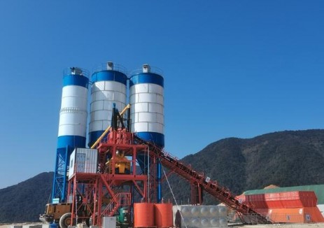 江西赣县抽水蓄能项目拌合站实现混凝土正式供应