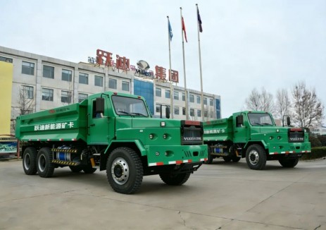 跃迪新能源矿卡出口埃塞俄比亚