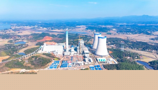 中国能建建筑集团承建的大唐华银株洲2×1000兆瓦扩能升级改造项目1号机组投运