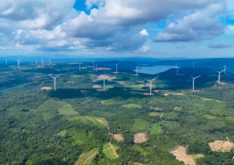 广东院总承包建设的老挝SAVAN1一期300兆瓦风电项目投产