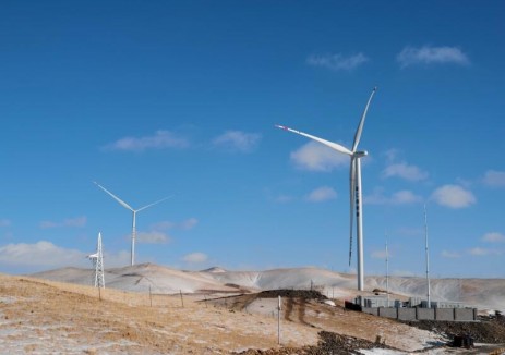 内蒙古西乌旗20兆瓦风电项目全容量并网发电