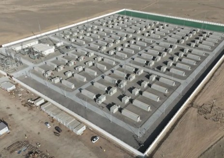 中建八局华能景顺叶城20万千瓦/80万千瓦时构网型储能项目并网投运