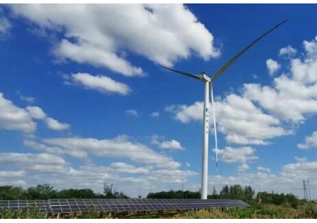 交能融合新地标！我国首个高速服务区风电项目建成投运