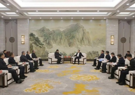 国家电网与内蒙古自治区党委政府举行会谈