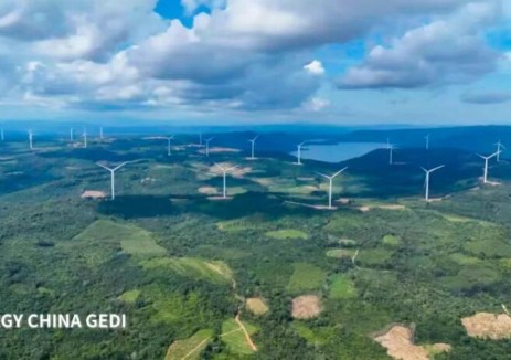 SAVAN1一期越老跨境300兆瓦风电项目，投产！
