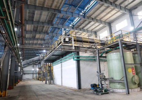 金利集团年处理15万吨废旧蓄电池项目建成投产！